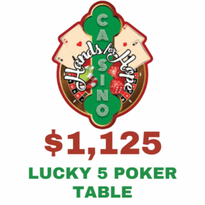Lucky 5 Poker Table